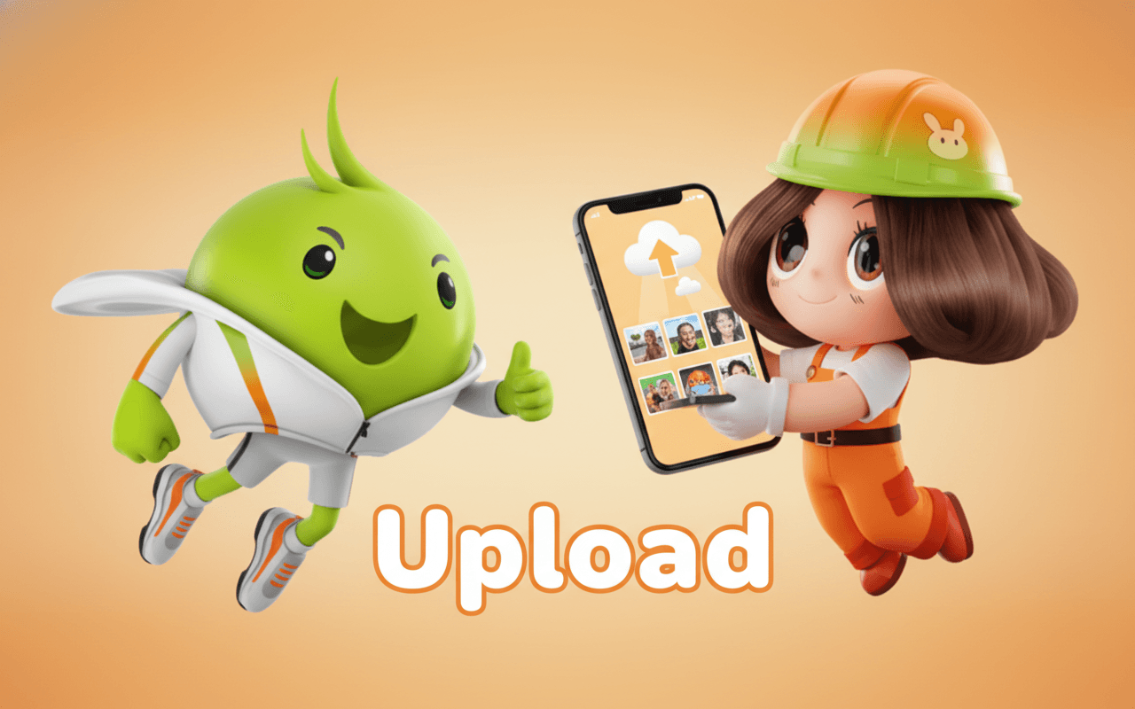 ตัวละคร AIS 3BB อธิบาย Upload คือการส่งข้อมูลขึ้นอินเทอร์เน็ต